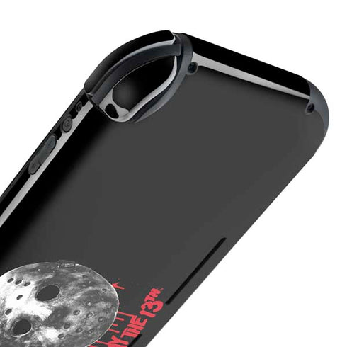 Warner Bros Friday the 13th Jason Voorhees Dripping Mask Nintendo Switch Lite Skin